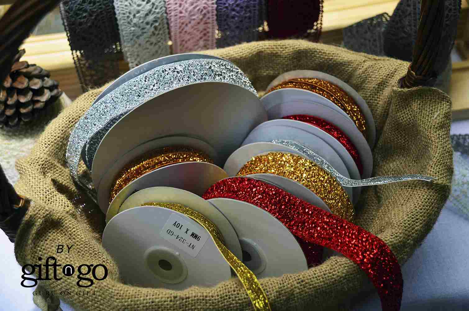 Ribbon Bow Tie by GiftnGo Gift 